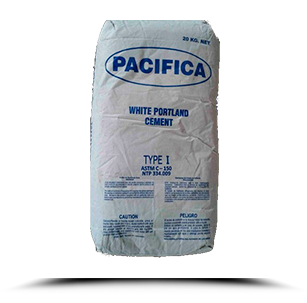 cemento blanco pacifica